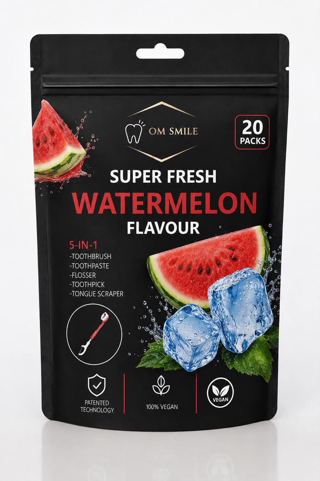 M Watermelon ToothBrush 5 in 1