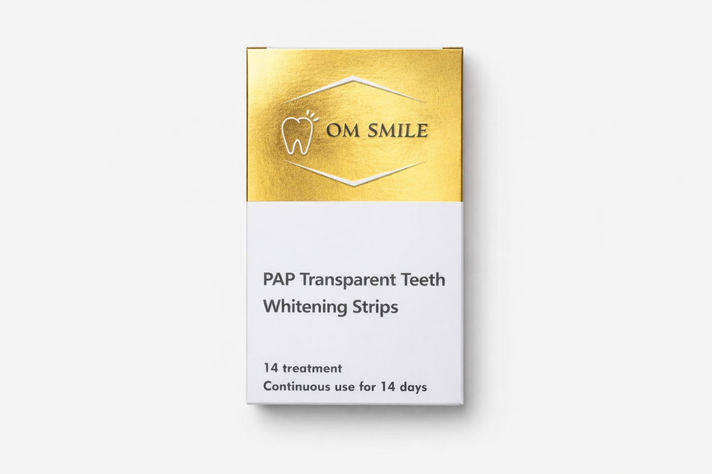 OM Smile - PAP + Transparant Whitening Strips